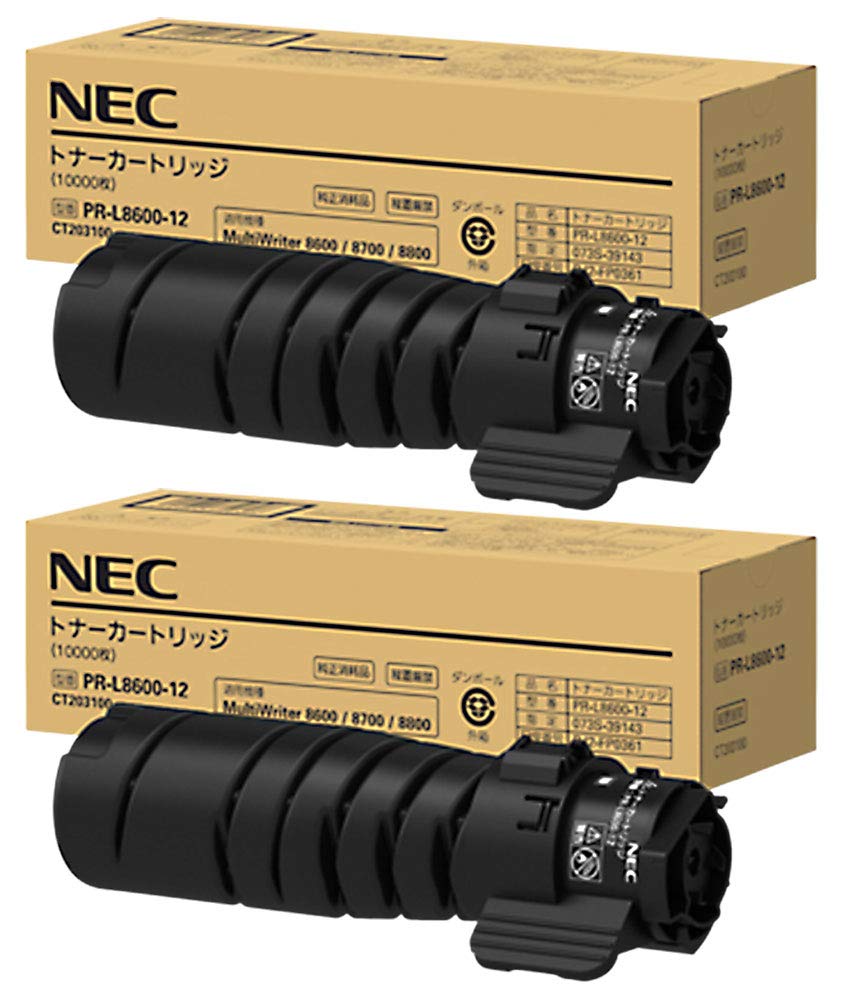 Amazon | NEC PR-L8600-12 トナーカートリッジ 純正 2本セット | NEC