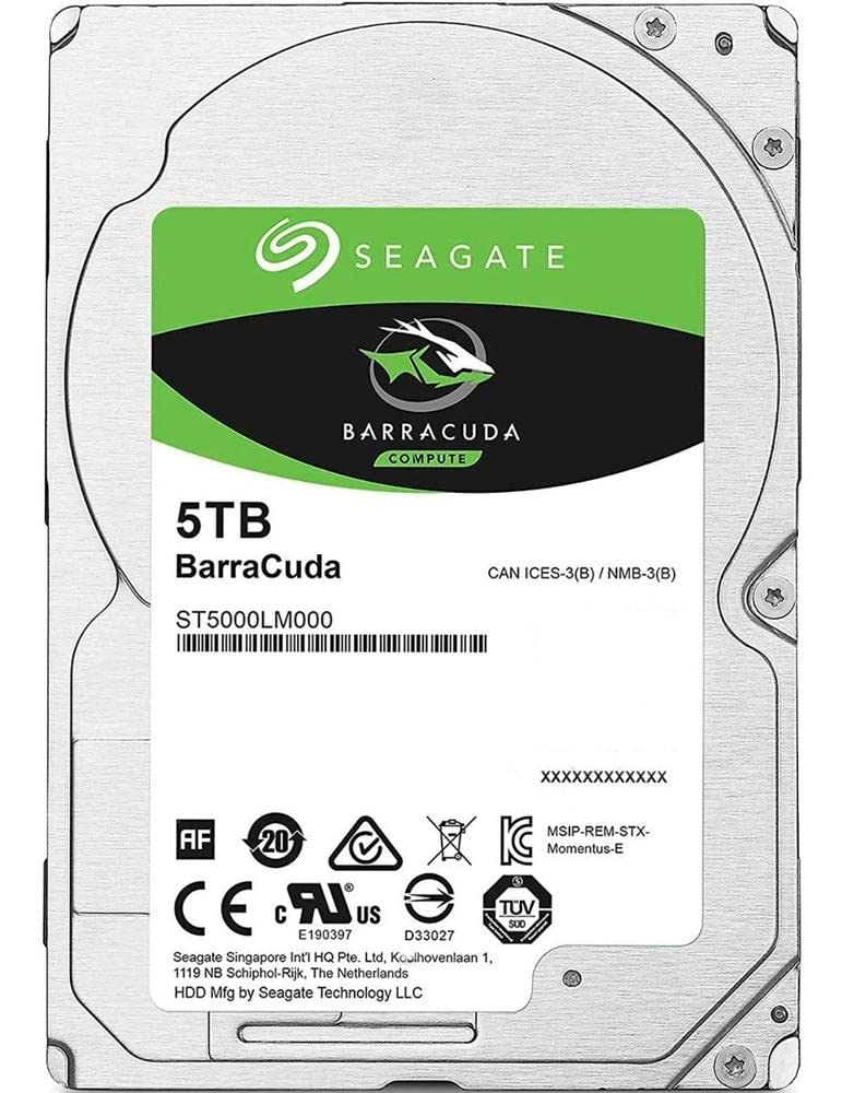 Amazon.com: Seagate BarraCuda 5TB Internal Hard Drive HDD – 2.5