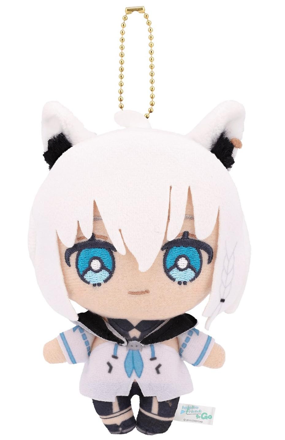 Amazon.co.jp: 白上フブキ ぬいぐるみ マスコット friends to Go