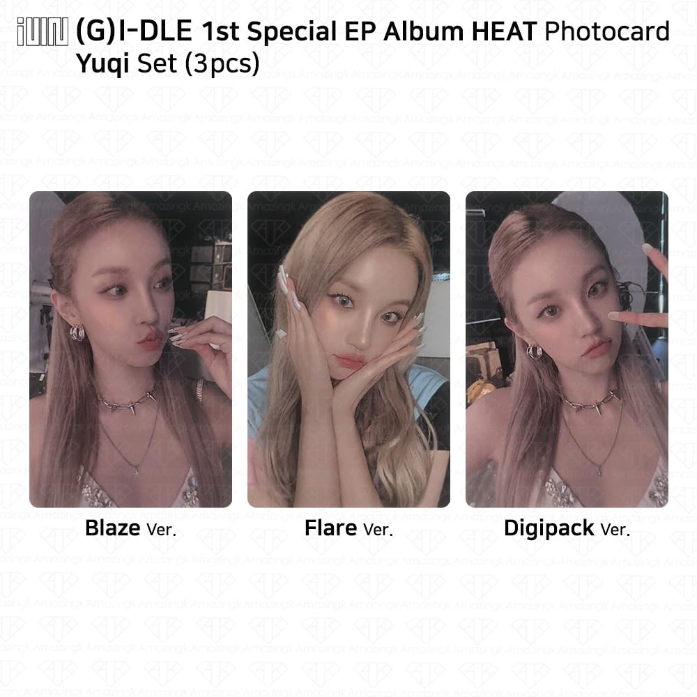Amazon.com: AmazingK (G) I-DLE G-IDLE 1st Special EP Album HEAT