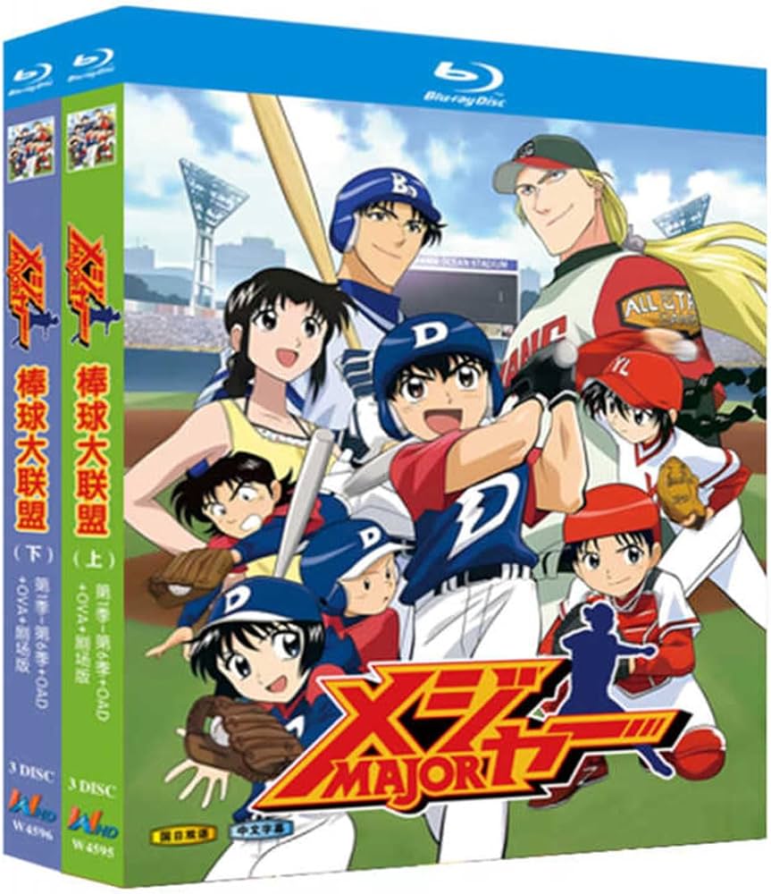 Amazon.co.jp: メジャー【第1+2+3+4+5+6期+OVA+劇場版】全巻155話完全