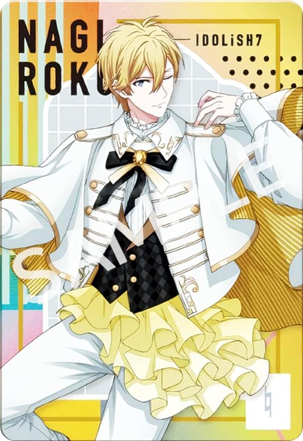 Amazon.co.jp: 【22-06.六弥ナギ】 アイドリッシュセブン メタルカード