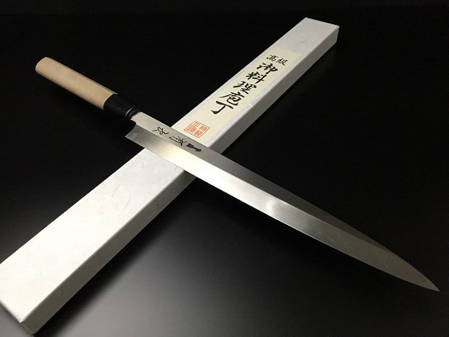 Amazon | 有次 包丁 フグ引 本焼 純日本鋼 270mm 日本製 白鋼2 築地