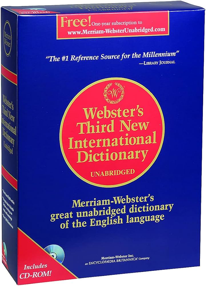 Amazon.com: Webster's Third New International Dictionary of the