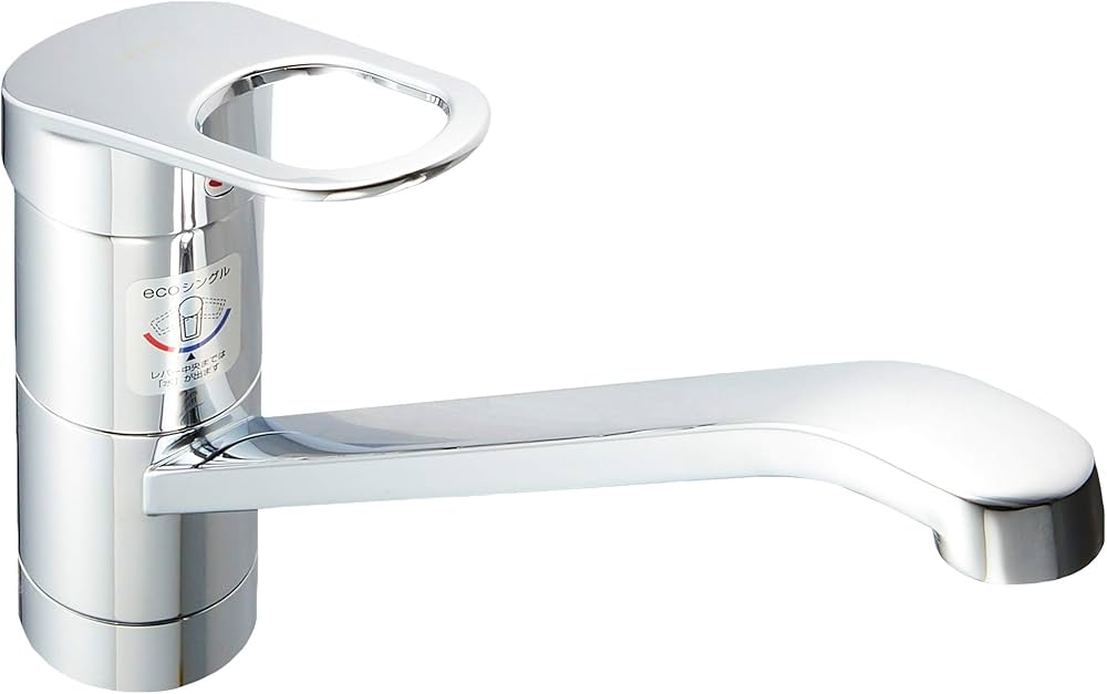 Amazon.co.jp: TOTO キッチン用水栓 TKGG31E エコシングル水栓 GG