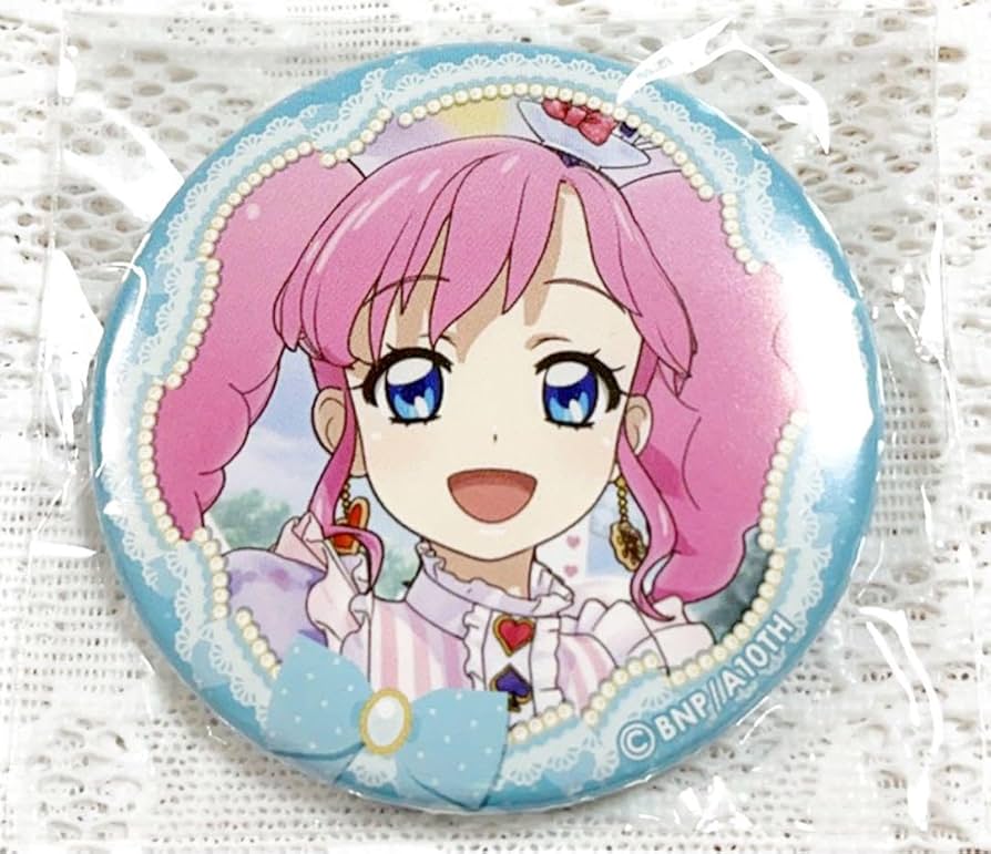 Amazon | アイカツ 天羽まどか 缶バッジ | バッジ | おもちゃ