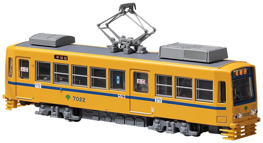 Amazon | MODEMO Nゲージ 東京都電 7000形 更新車 7022 青おび M車