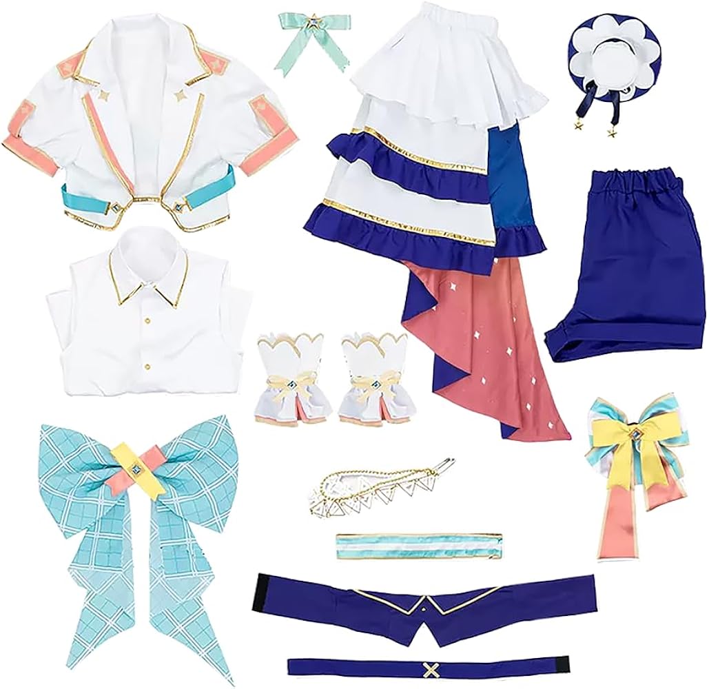 Amazon.co.jp: [ミドリ屋] hololive 4th 夏色まつり コスプレ衣装 夏色