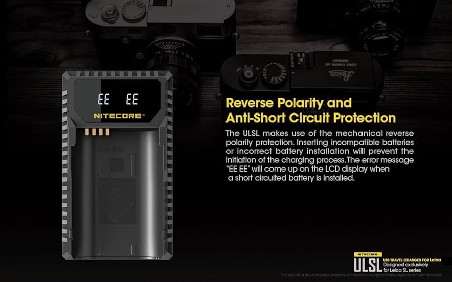 Amazon | ULSL USBトラベルチャージャー（ライカBP-SCL4バッテリー用