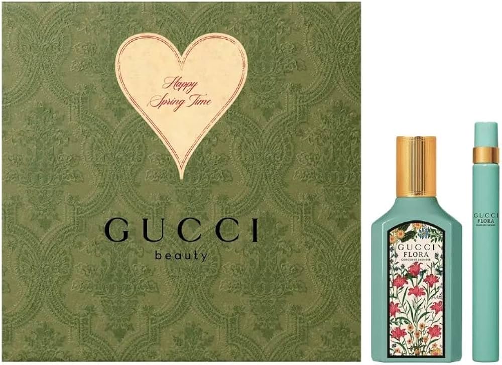 Amazon.com : Gucci Flora Gorgeous Jasmine Gift Set, 50 ml EDP