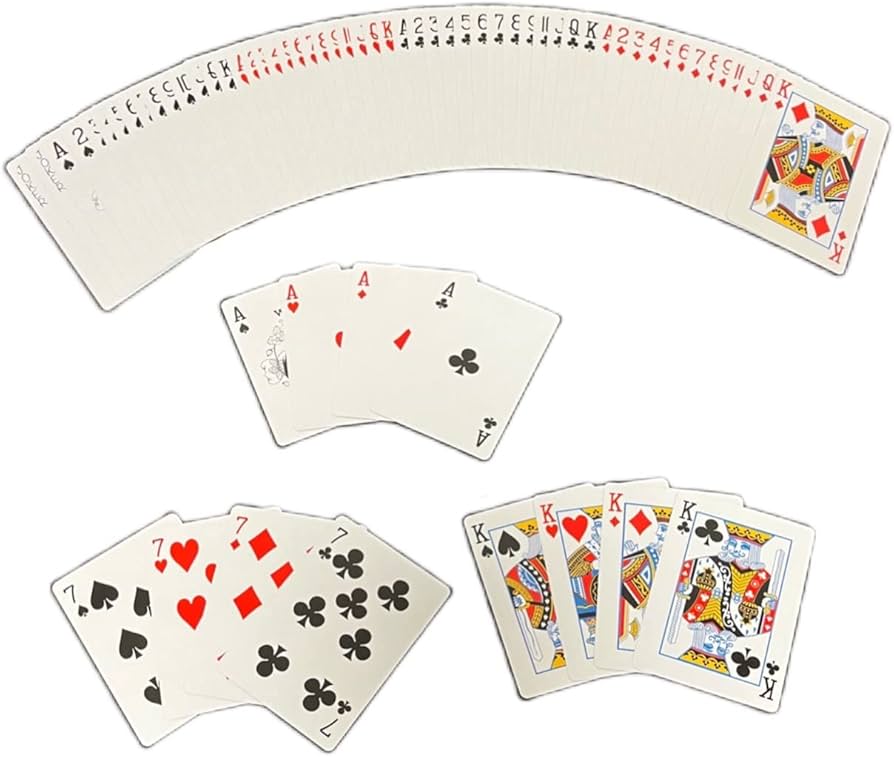 Amazon.co.jp: W&Berry プレイングカード 紙製カジノトランプ バカラ