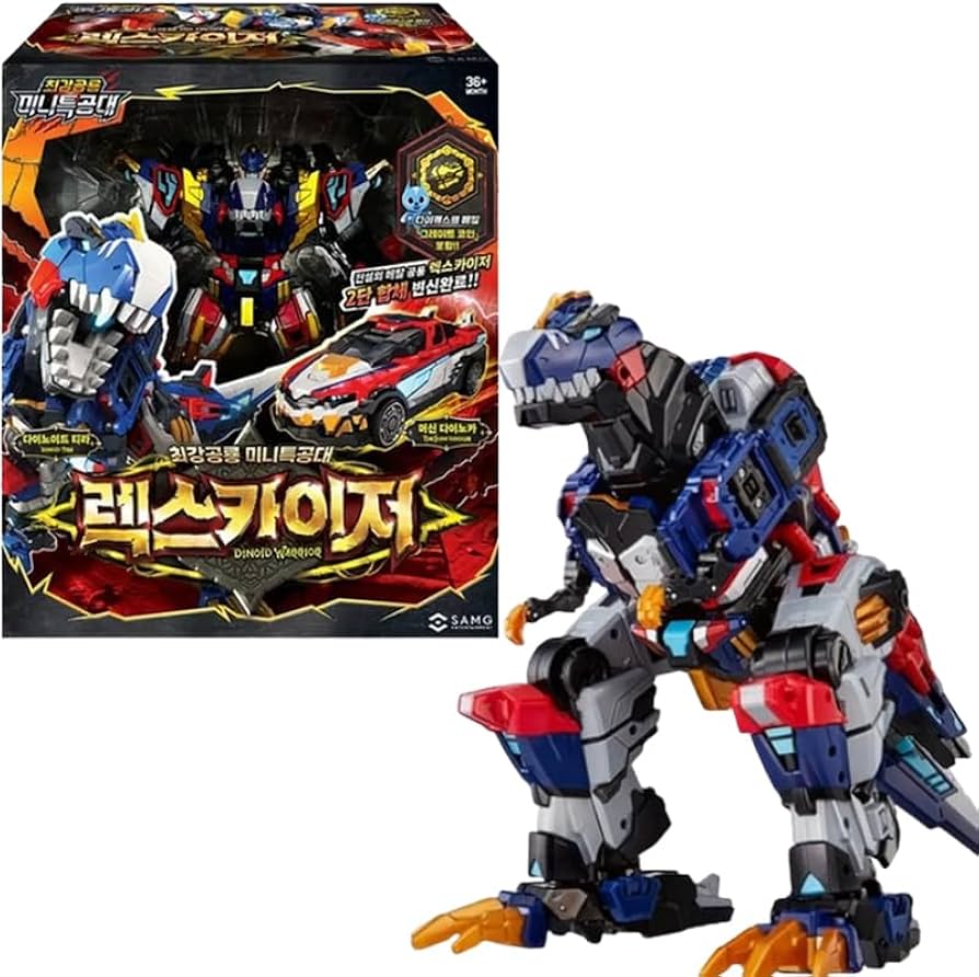Amazon | ミニフォース ダイノイド レックスカイザー 変形ロボット