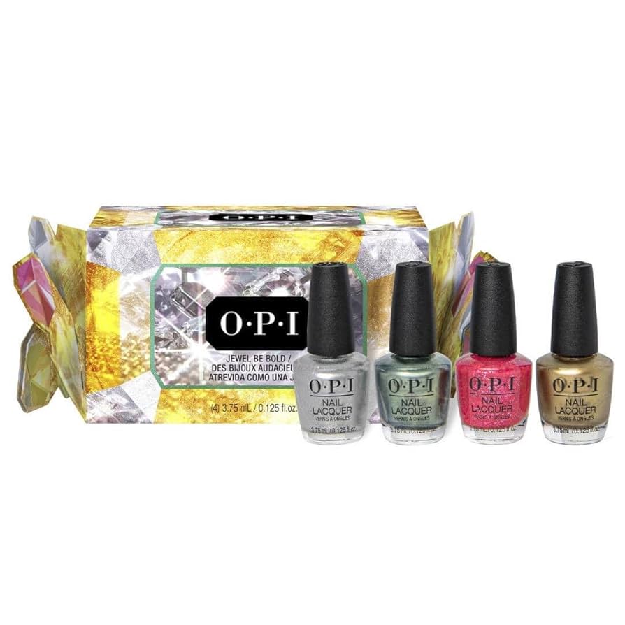 O.P.I ミニマニギフトセット 4本入り OPI Nail Lacquer, Wicked Nail