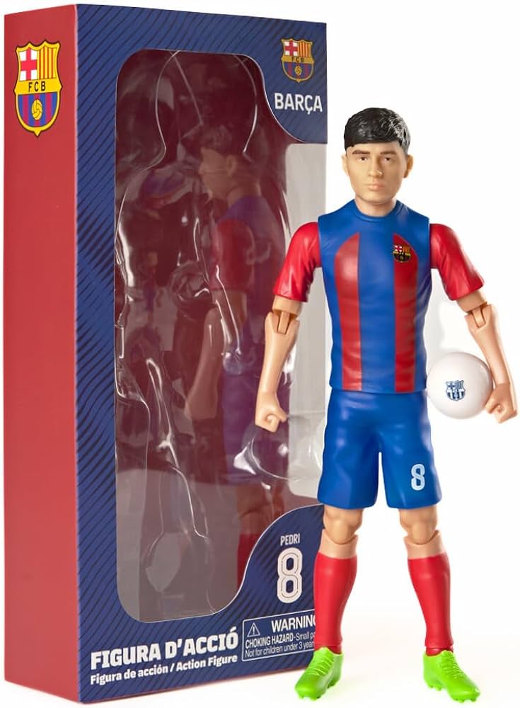 Amazon.com: Sockers Banbo Toys FC Barcelona Pedri 8