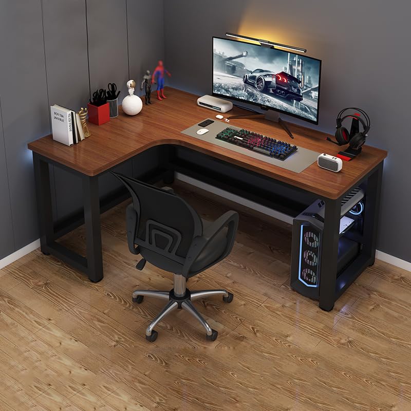 Amazon | 大型L字デスク パソコンデスク ゲーミングデスク L字