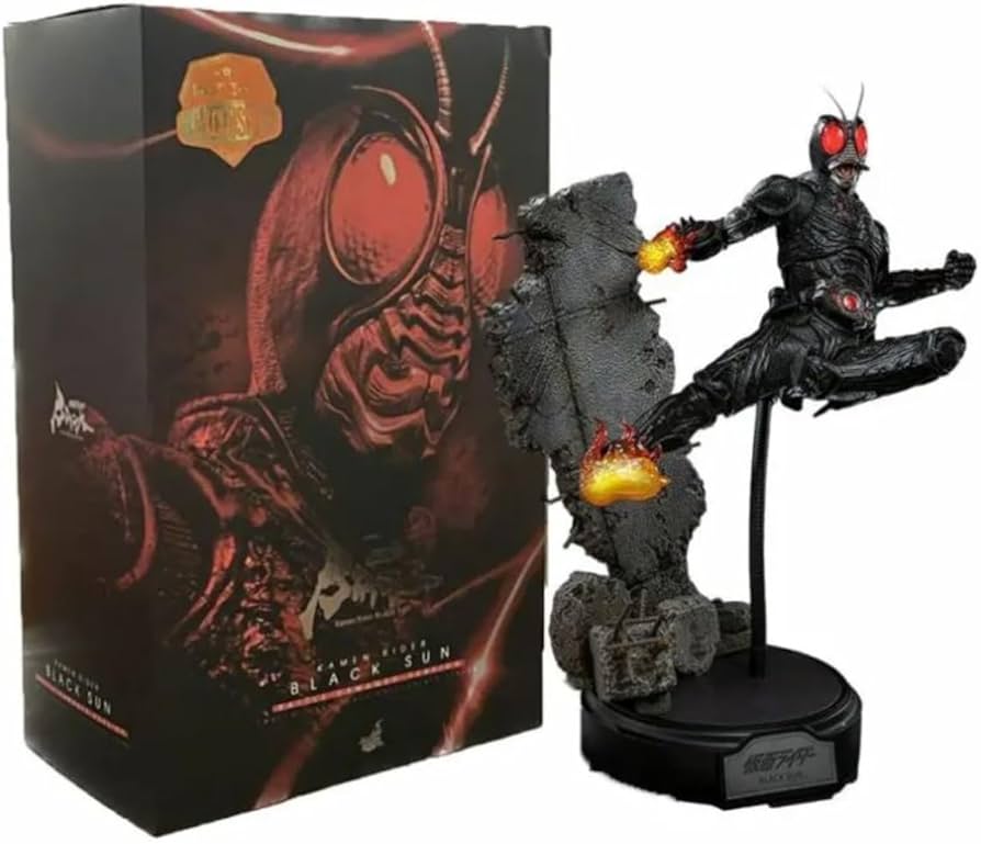 Amazon.co.jp: ホットトイ 仮面ライダーブラックサン (バトルダメージ