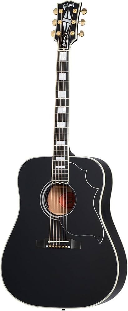 Amazon | Gibson Hummingbird Custom Ebony アコースティックギター