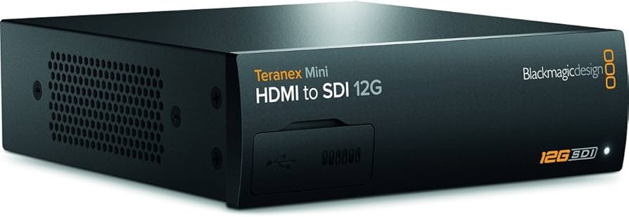 Amazon.com: Blackmagic Design Teranex Mini HDMI to SDI 12G | SD HD