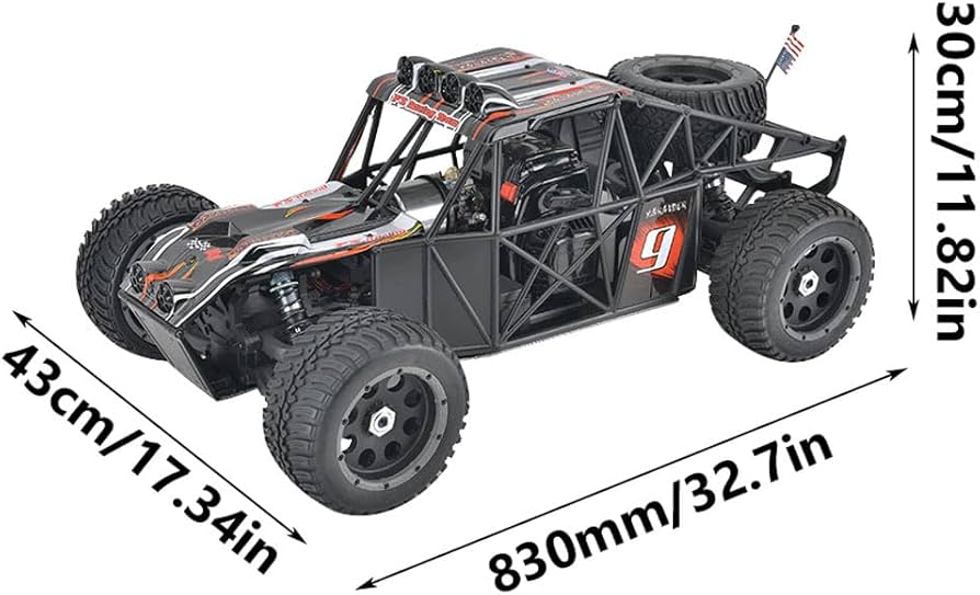 Amazon.co.jp: HJLXMF 1/5 ガソリン RC トラック 大人用 RC カー 30CC