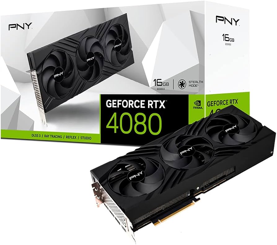 Amazon.com: PNY GeForce RTX™ 4080 16GB Verto Triple Fan Graphics