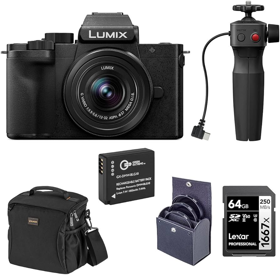 Amazon.com : Panasonic LUMIX DC-G100D Mirrorless Camera with G