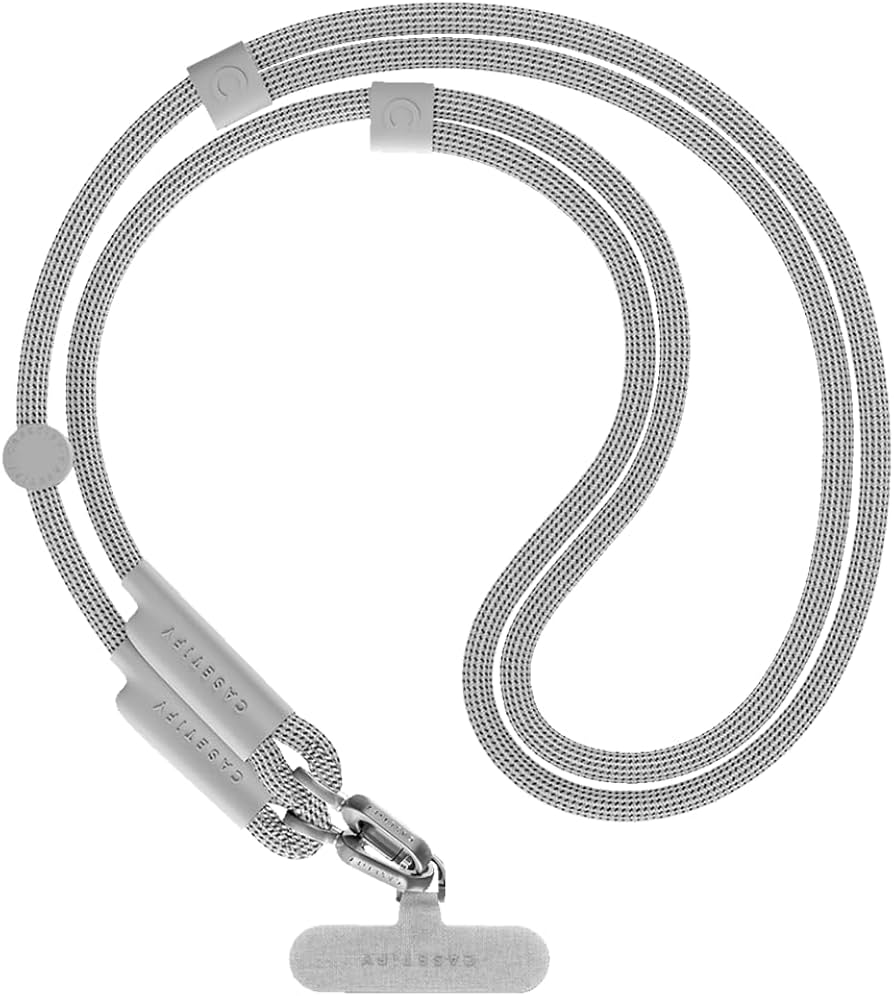 Amazon.com: CASETiFY 8mm Rope Cross Body Strap with Card - Heather