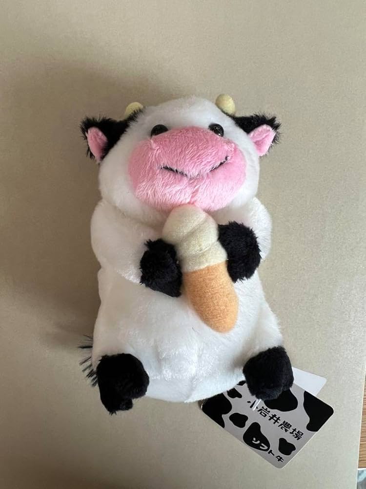 Amazon.co.jp: 小岩井農場限定 牛のぬいぐるみ : おもちゃ