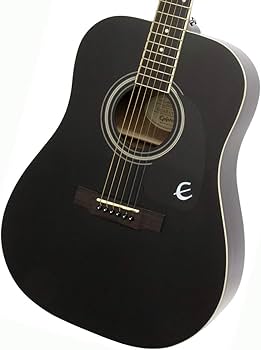 Amazon | EPIPHONE/Songmaker DR-100 EB (Ebony) エピフォン フォーク