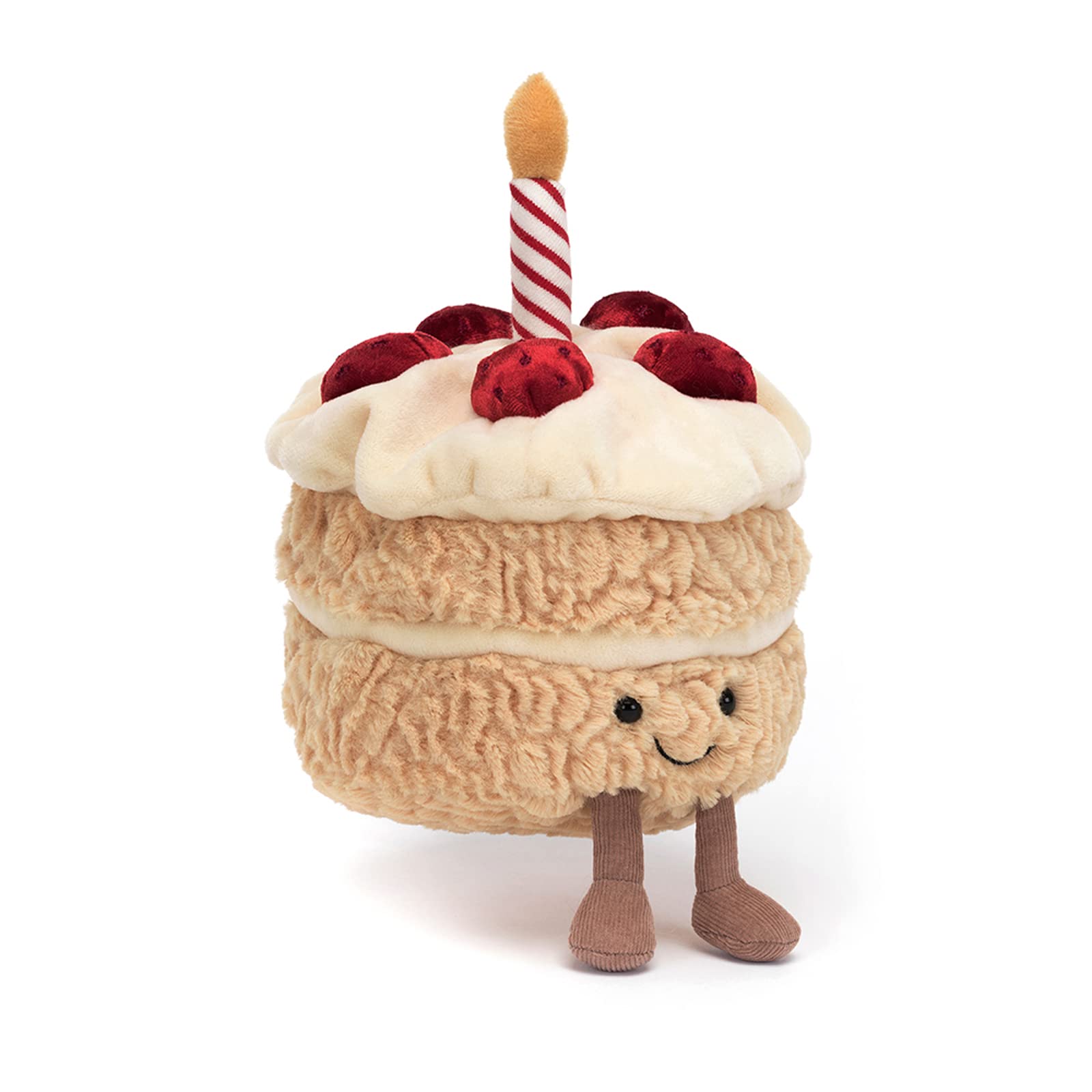Amazon.co.jp: Jellycat アミューズブル バースデーケーキ ぬいぐるみ