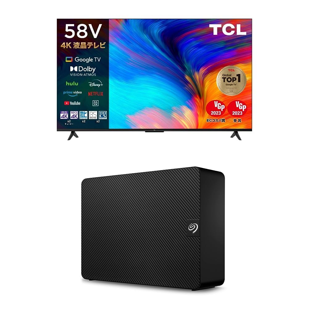 tcl 58v型 4k google tv 液晶テレビ wチューナー内蔵 Amazon | TCL 58V