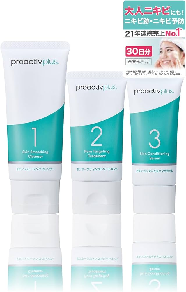 Amazon.co.jp: 【くり返すニキビを根本から防ぐ。】 プロアクティブ +