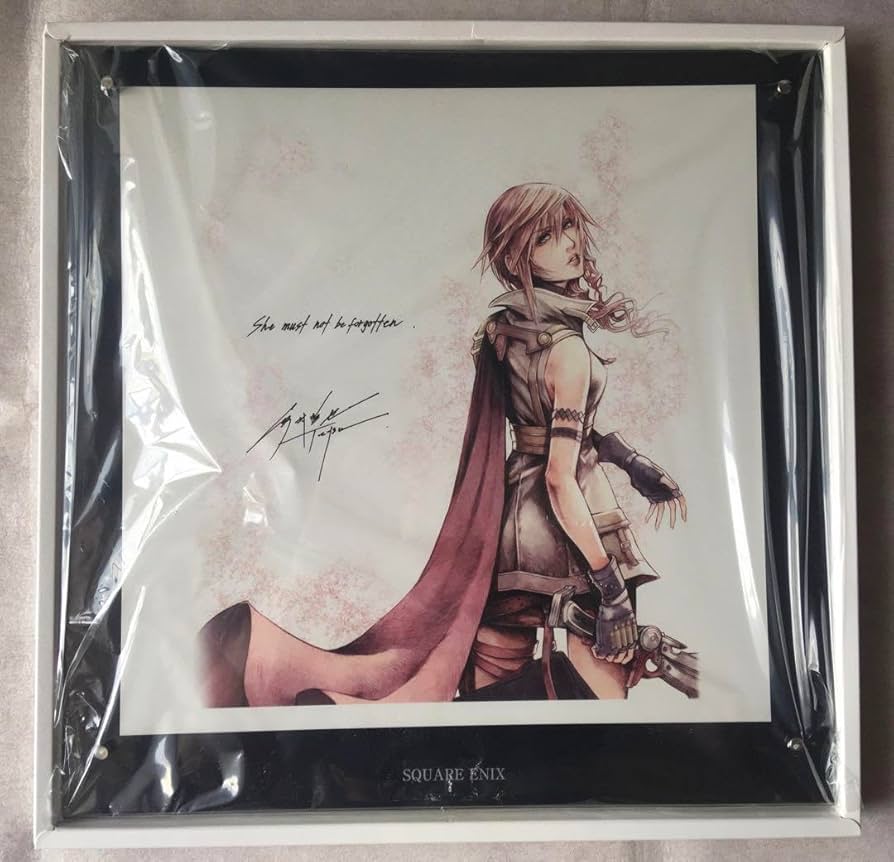 Amazon.co.jp: スクエニ イラスト プレート FF13 野村哲也 : おもちゃ