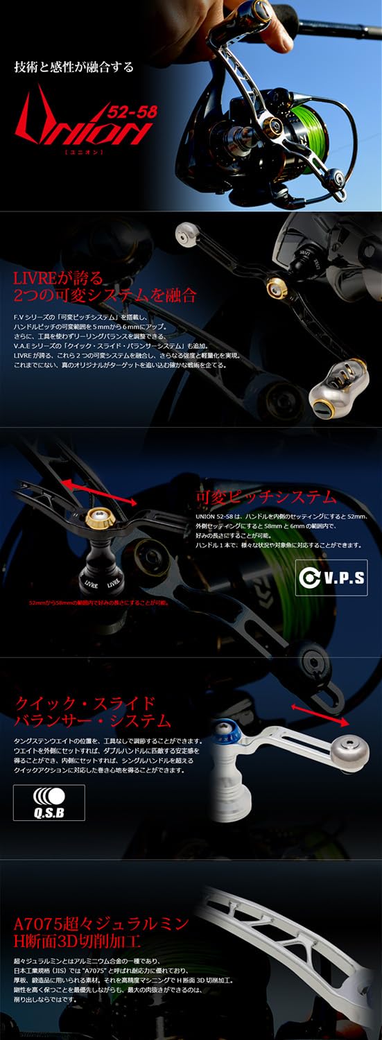 Amazon | リブレ(LIVRE) 11794 ユニオン 52-58 (UNION 52-58) B