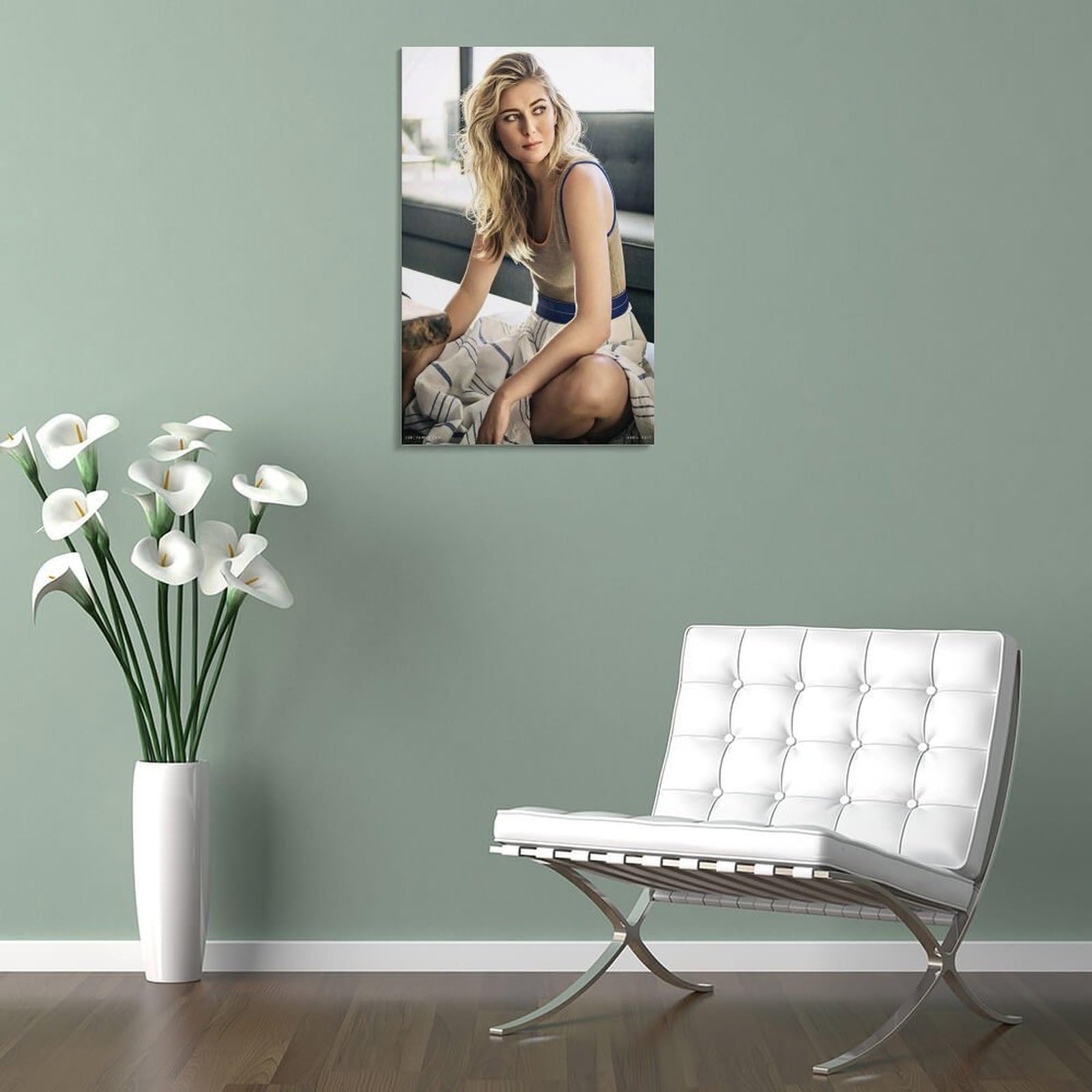 Amazon.co.jp: テニス選手マリア・シャラポワ キャンバスアート