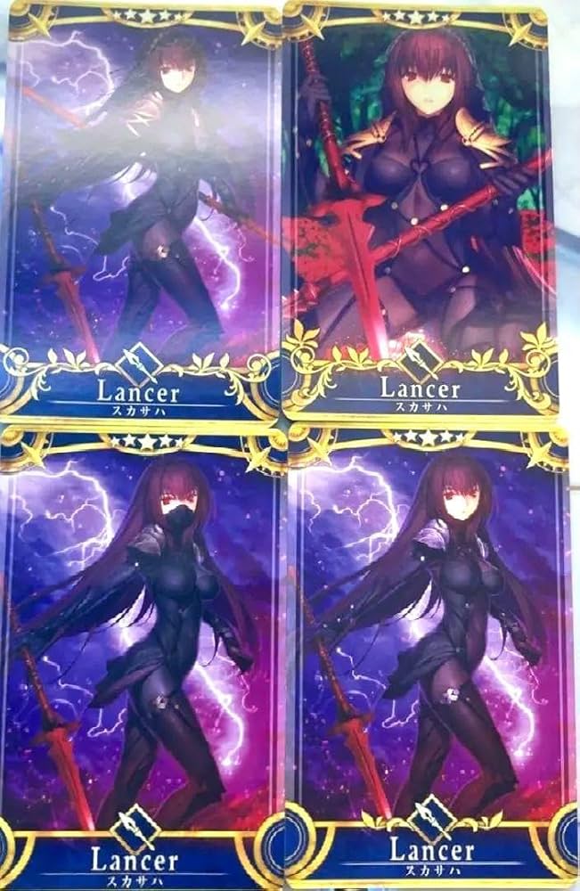 Amazon.co.jp: FGO アーケード スカサハ 再臨 セット 初期～ 再臨