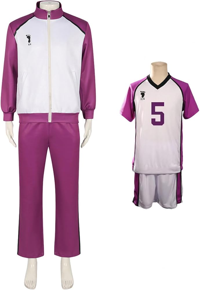 Amazon | [TRiES] 白鳥沢学園 ジャージ ハイキュー コスプレ 衣装 白鳥