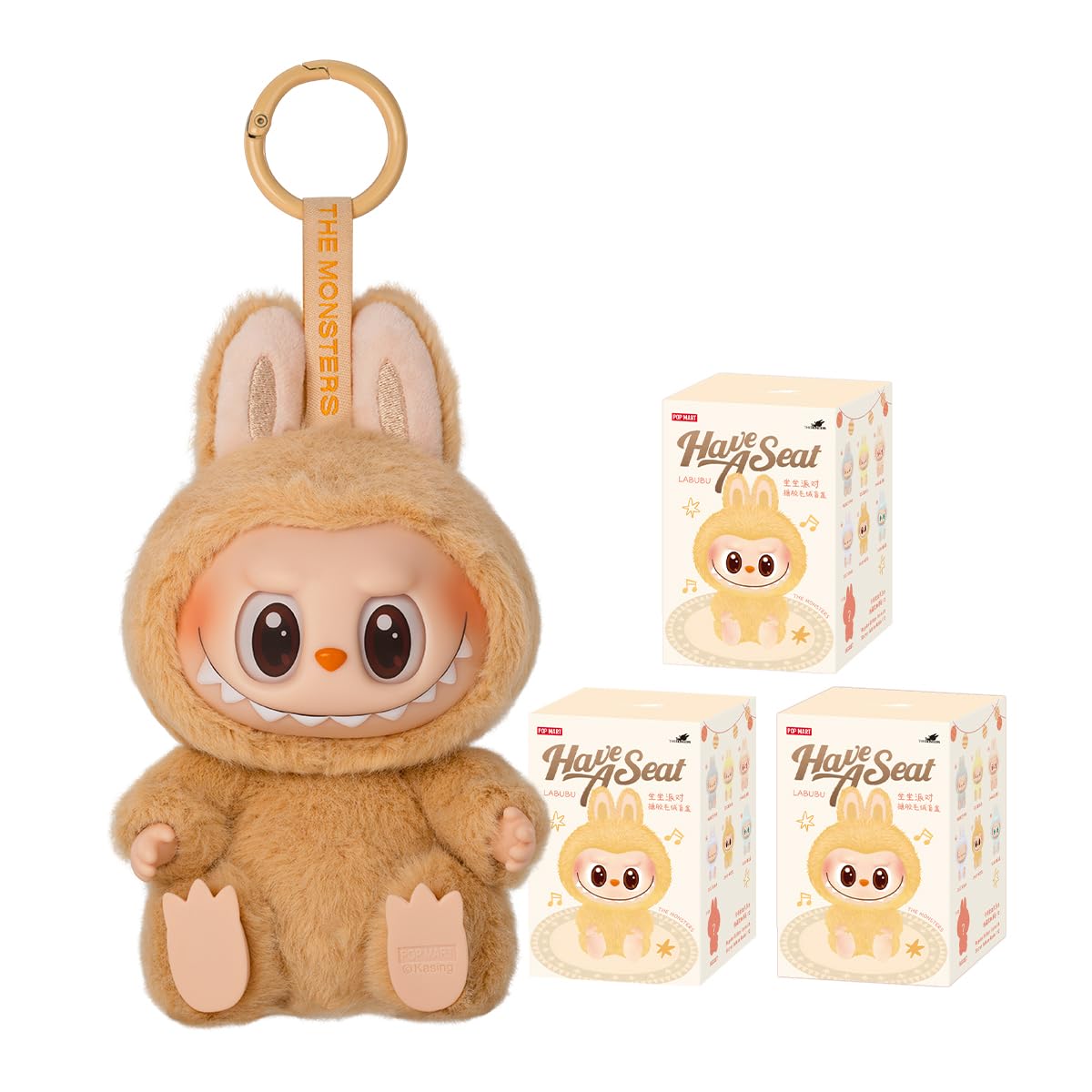 Amazon | POP MART THE MONSTERS Have a Seat ぬいぐるみ シリーズ【1