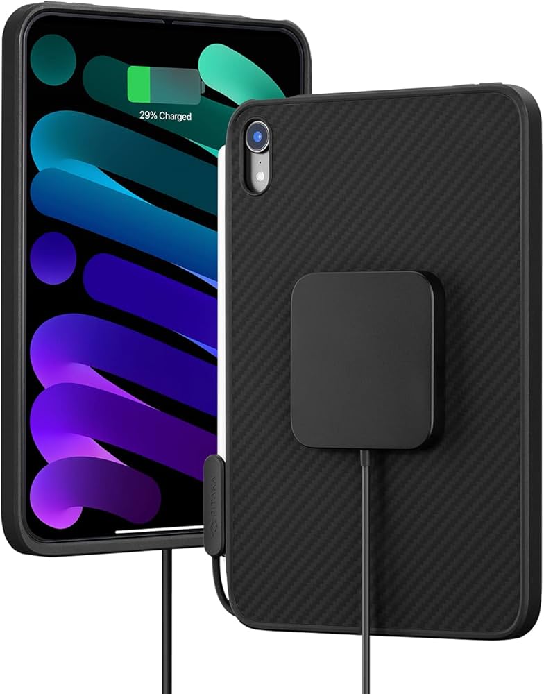 PITAKA iPad mini 6 Case [MagEZ Case Pro+Pita!Flow Charger