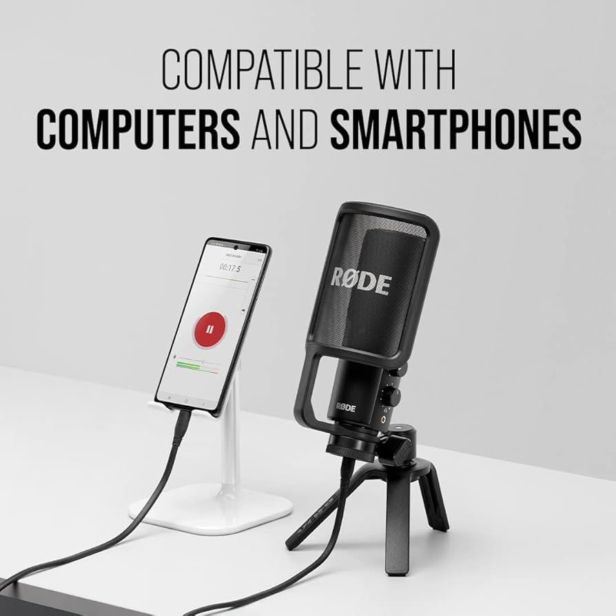 Amazon.com: RØDE NT-USB+ USB Condenser Microphone & DS2 Desktop