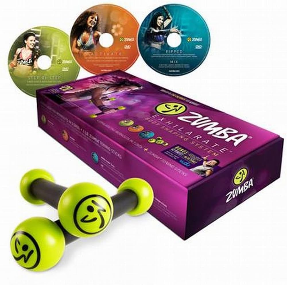 Amazon.co.jp: Zumba Fitness Exhilarate Body Shaping System DVD Set