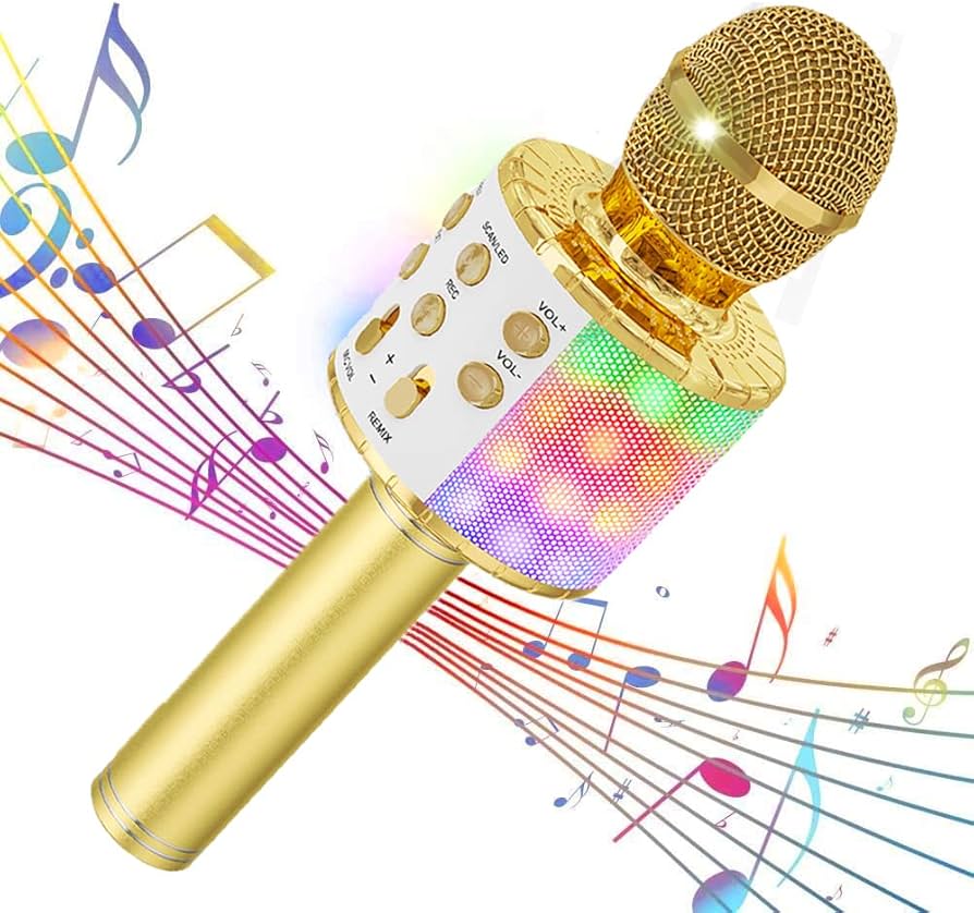 Amazon.co.jp: Verkstar カラオケマイク Bluetooth マイク ワイヤレス