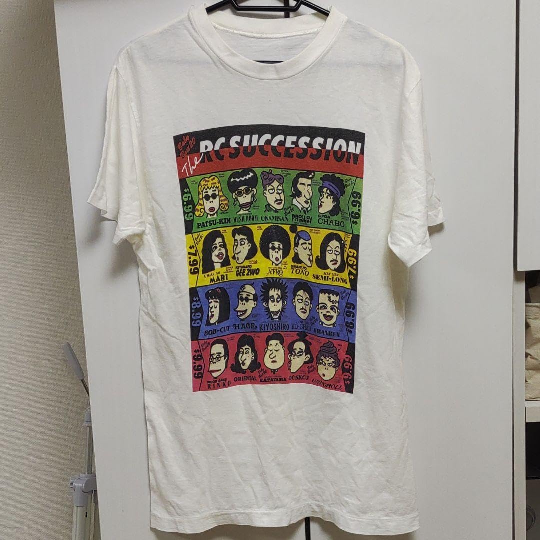 Amazon | 80s RCサクセション Tシャツ 忌野清志郎 仲井戸麗市