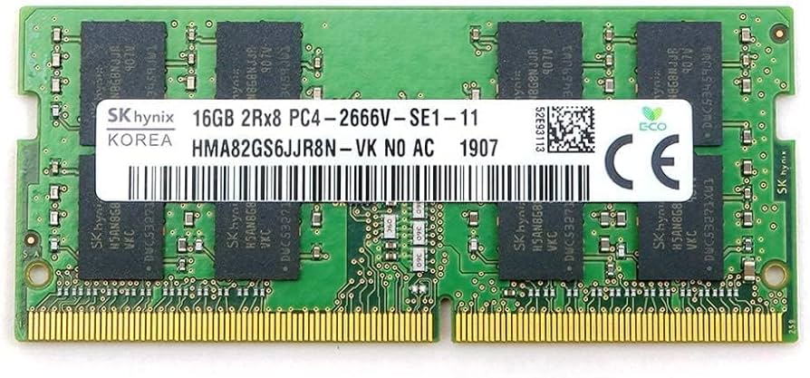 Amazon.co.jp: Hynix 16GB DDR4 PC4-21300 2666MHz 260ピンSO-DIMM RAM