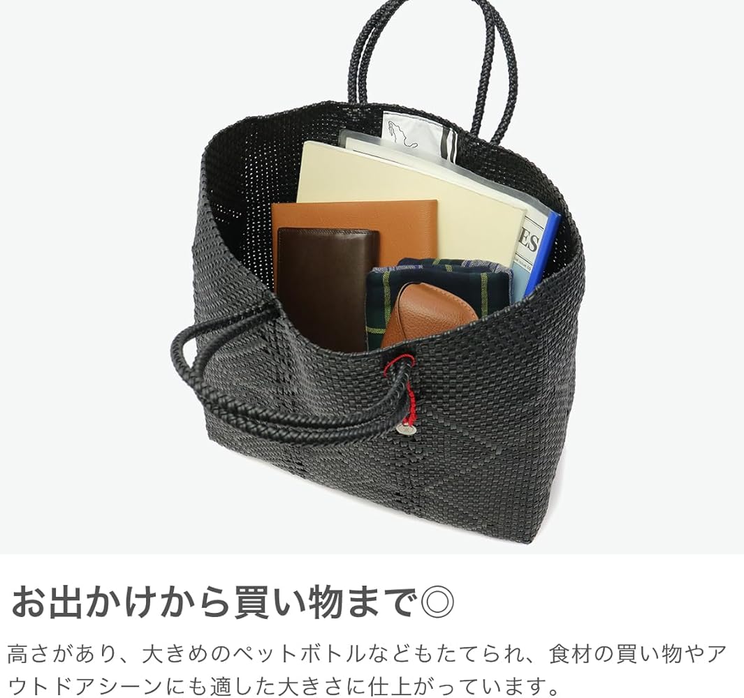 Amazon | [オホ デ メックス] OJO DE MEX Plastico Cago Tote