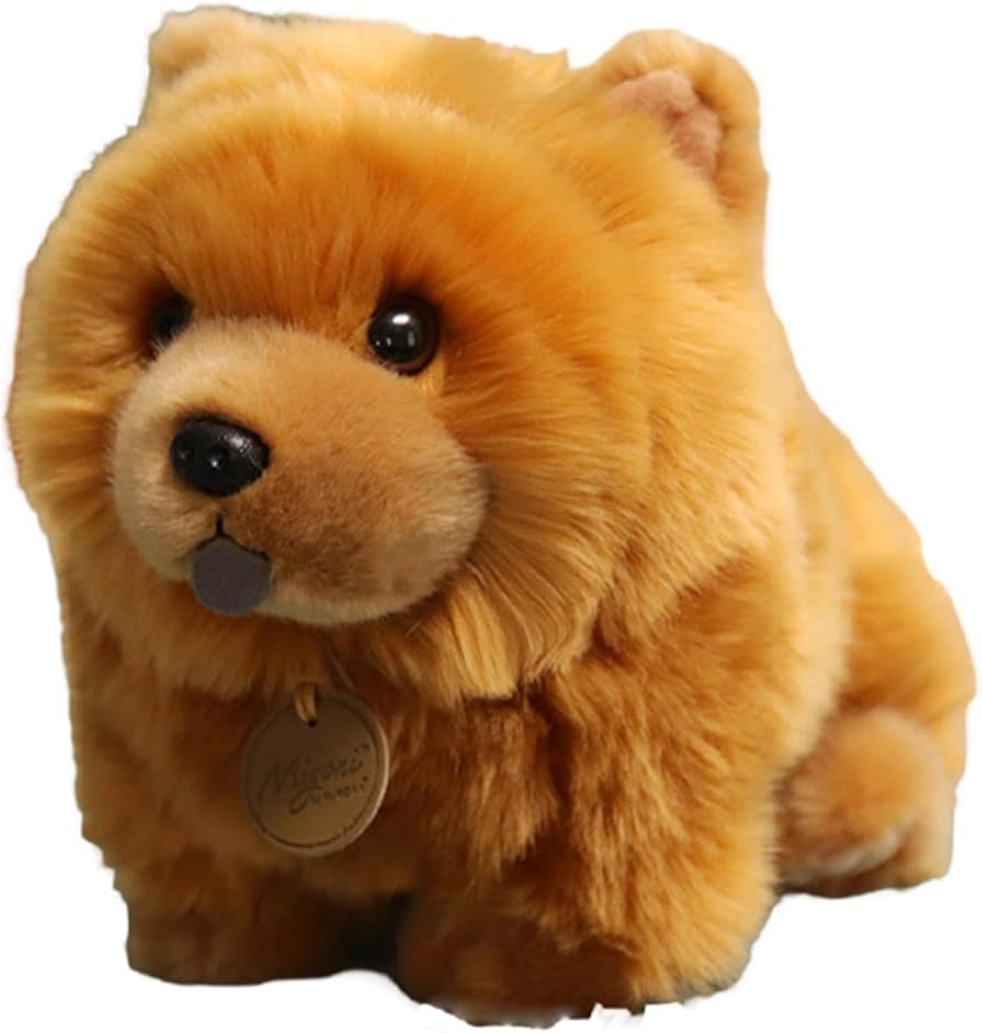 Amazon.co.jp: 茶色のチャウチャウのぬいぐるみ - チャウチャウの