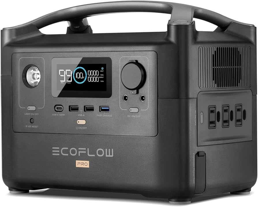 Amazon.co.jp: EcoFlow ポータブル電源 RIVER Pro ポータブル