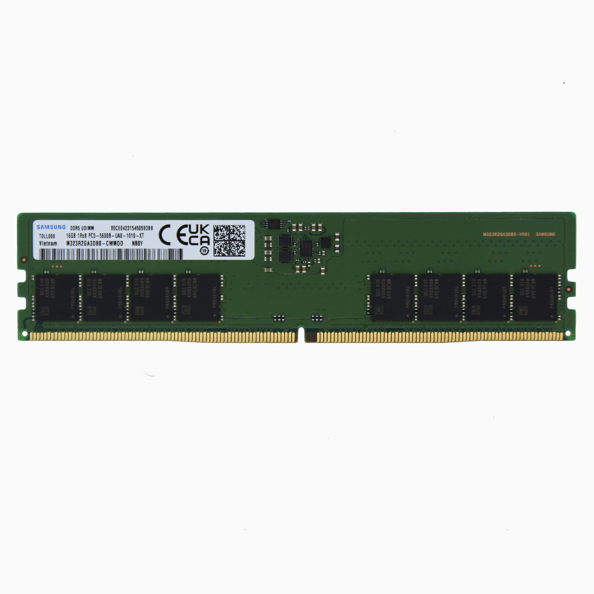 Sam Original 16GB (1x16GB) DDR5 5600MHz (or 4800MHz PC5-38400