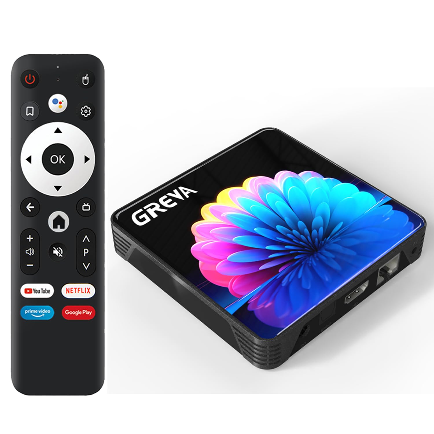Amazon.com: GREVA 2025 Android TV Box 13.0 2GB RAM 16GB ROM, Smart