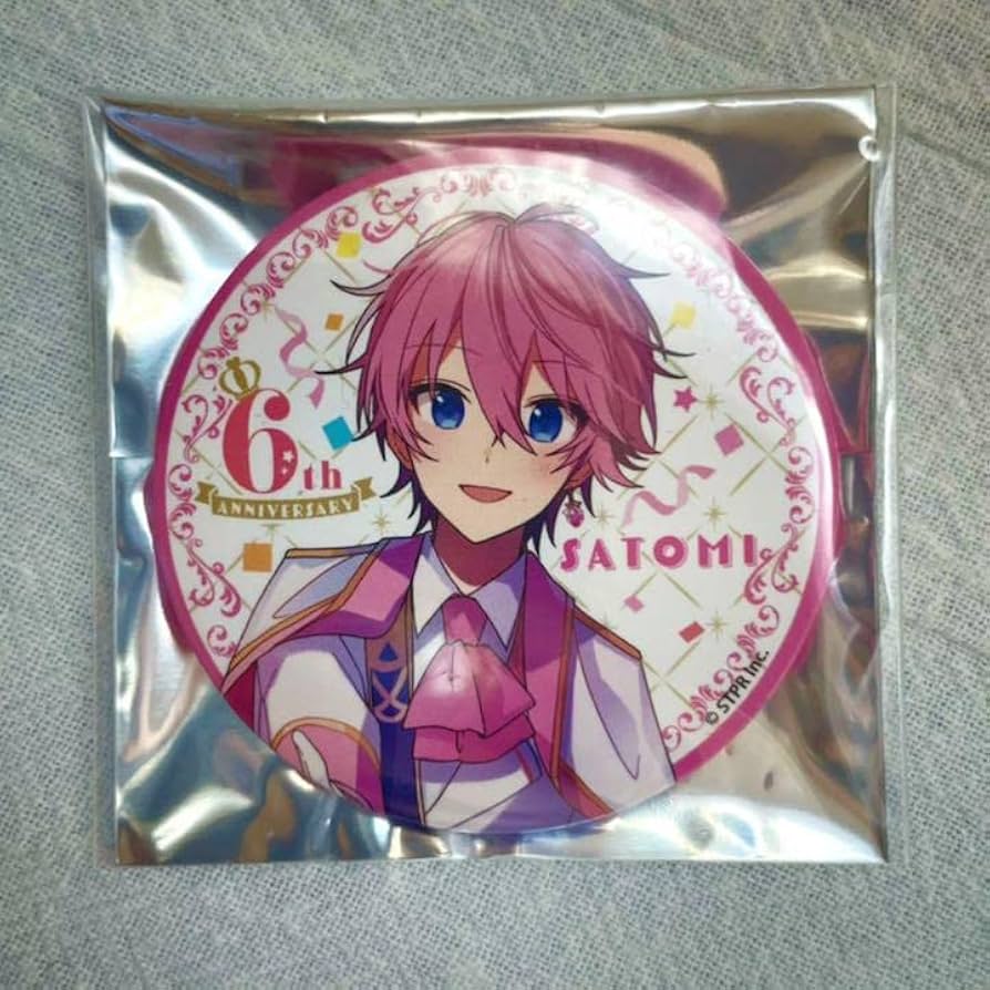 さとみくん 6周年 缶バッジ 80個セット さとみくん 6周年 80個