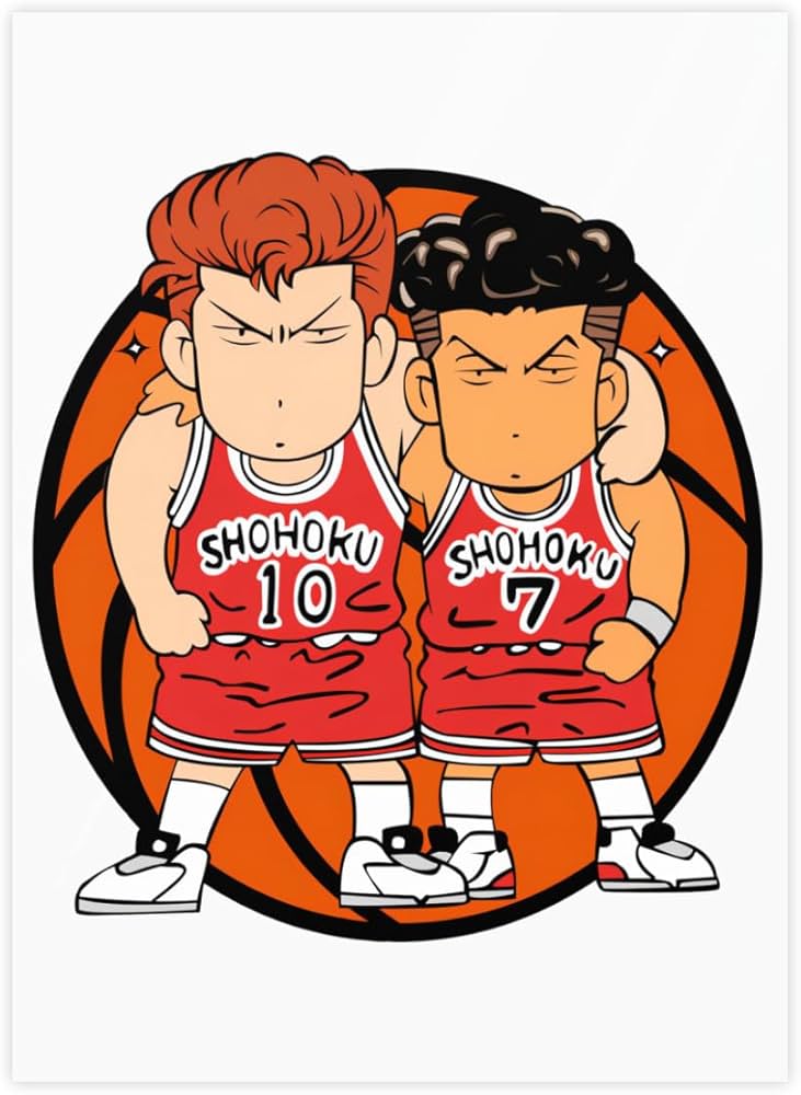 Amazon.co.jp: ステッカー シール スラムダンク 桜木 花道 宮城